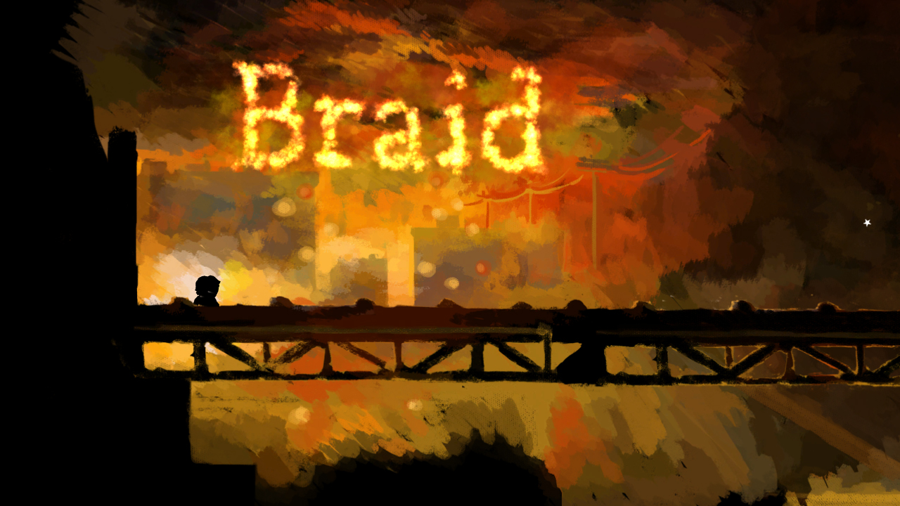 Braid (video game, puzzle platformer, time travel, 2D platformer